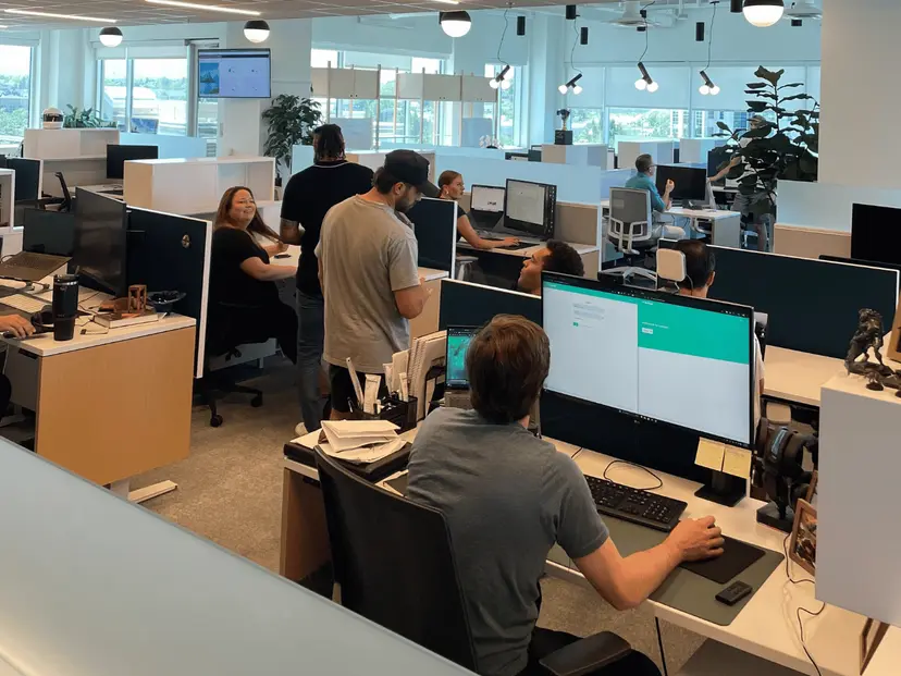 Lumion team at work in the Salt Lake City office
